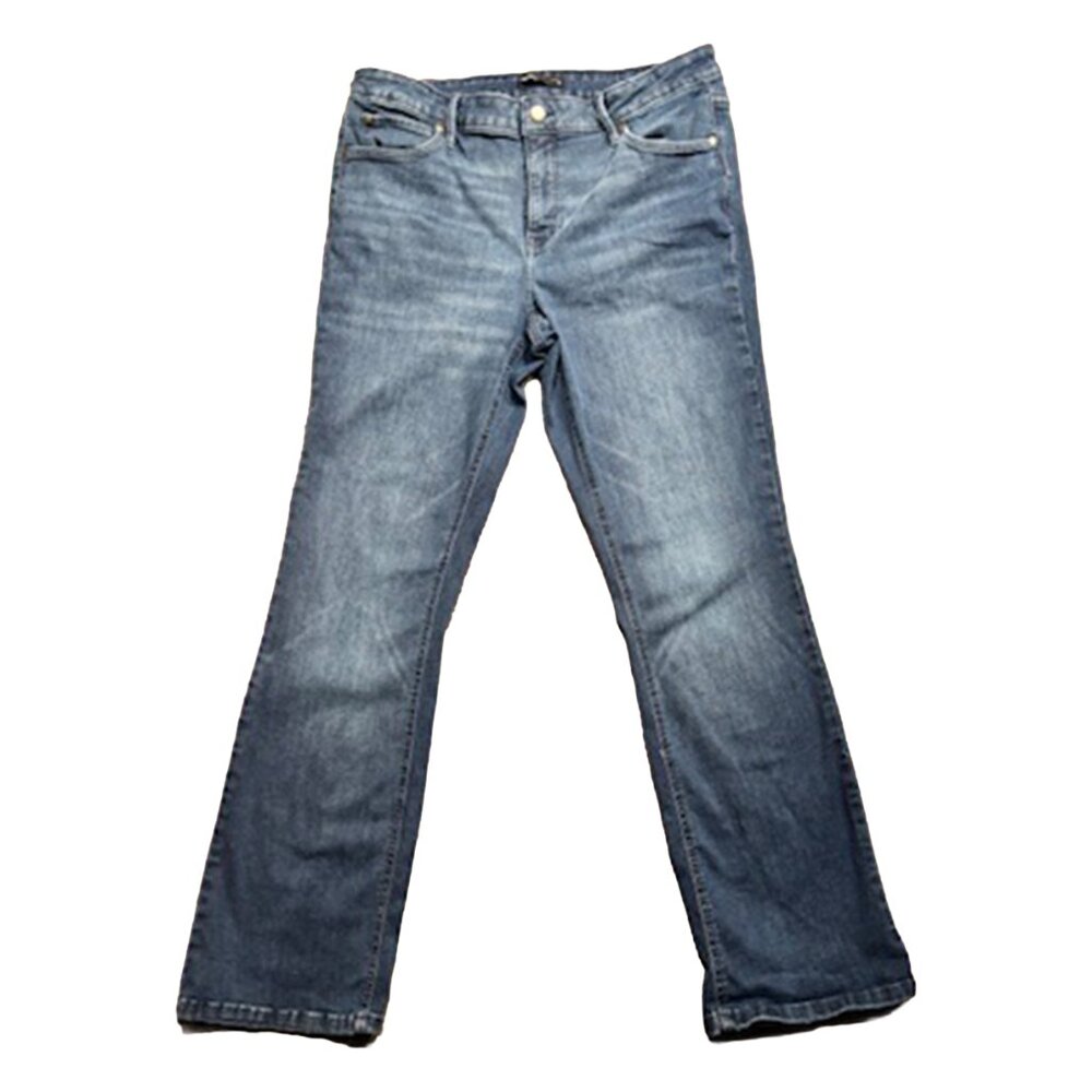 Simply Vera Vera Wang Women's Bootcut Jeans Size 14R (33x31)Blue Stretch